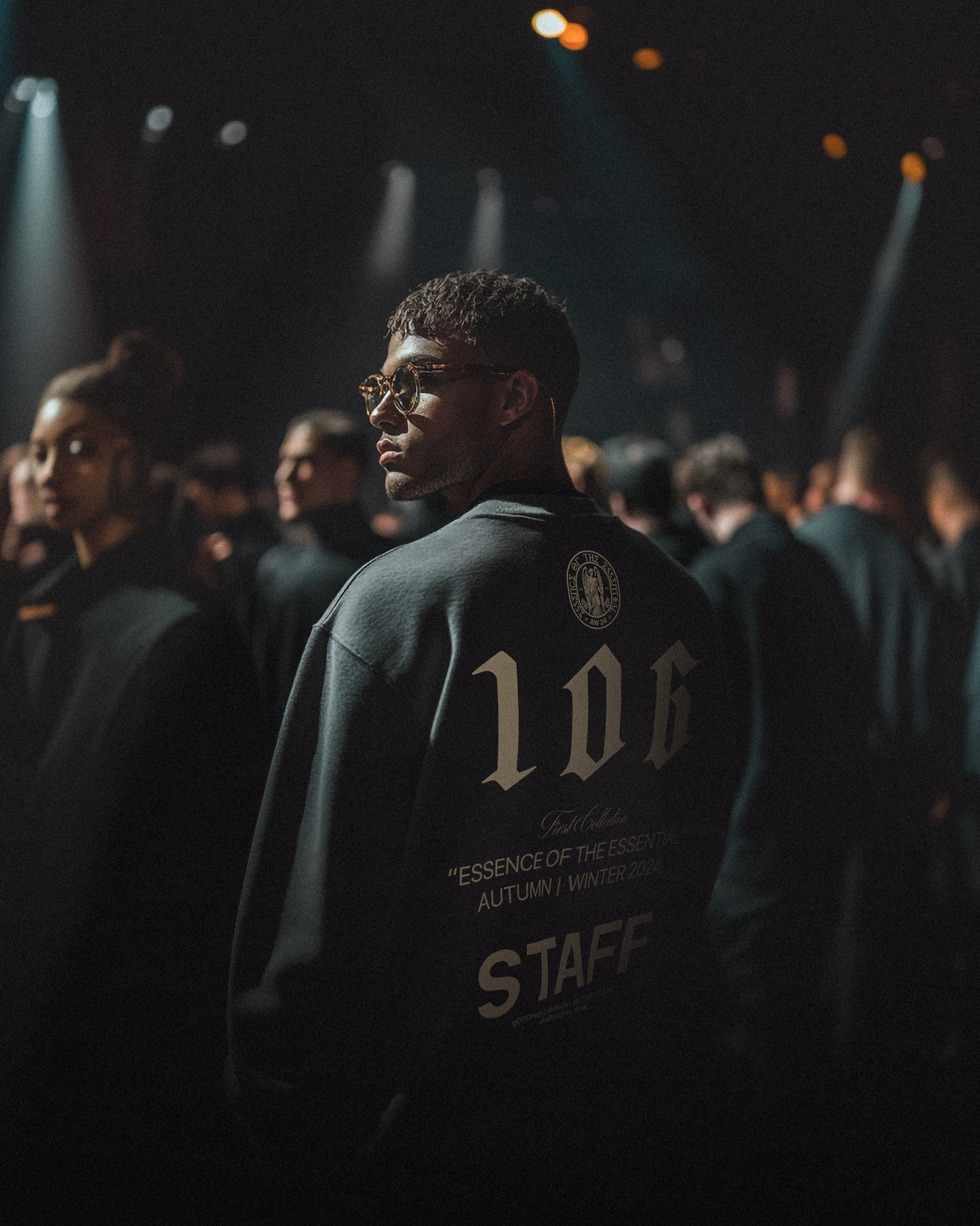 106 "STAFF" ESSENCE CREWNECK