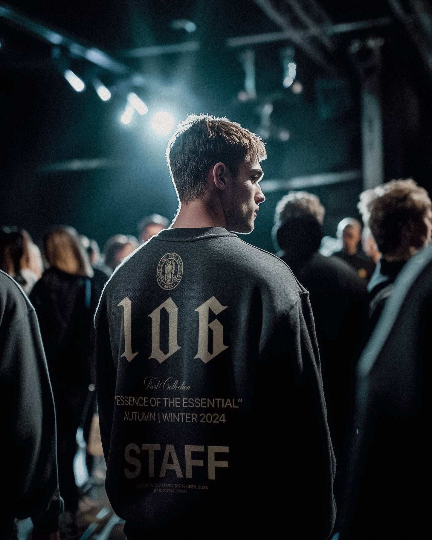 106 "STAFF" ESSENCE CREWNECK